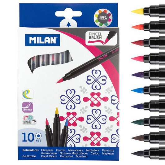 Milan brush marker 10