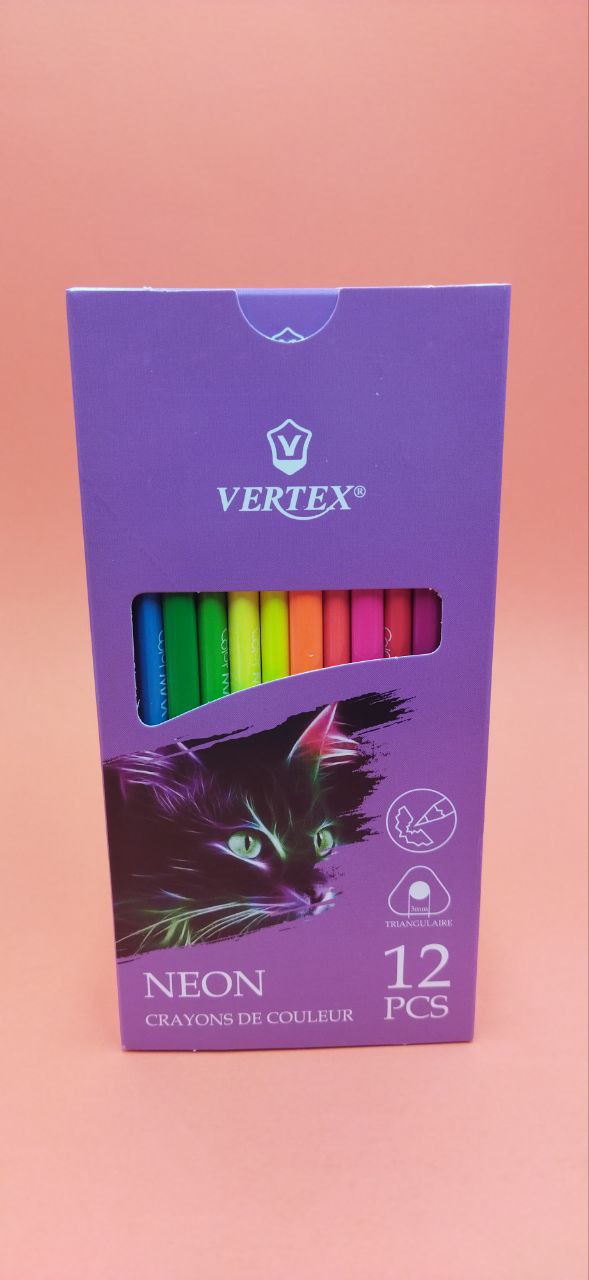 Crayon De couleurs VERTEX CREATART