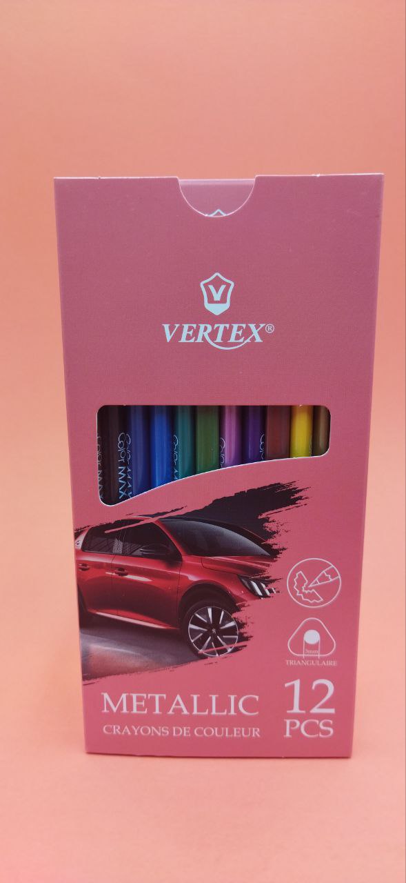 Crayon De couleurs VERTEX CREATART