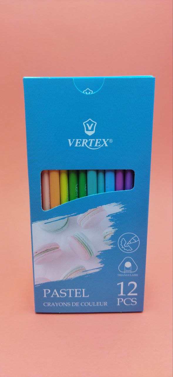 Crayon De couleurs VERTEX CREATART