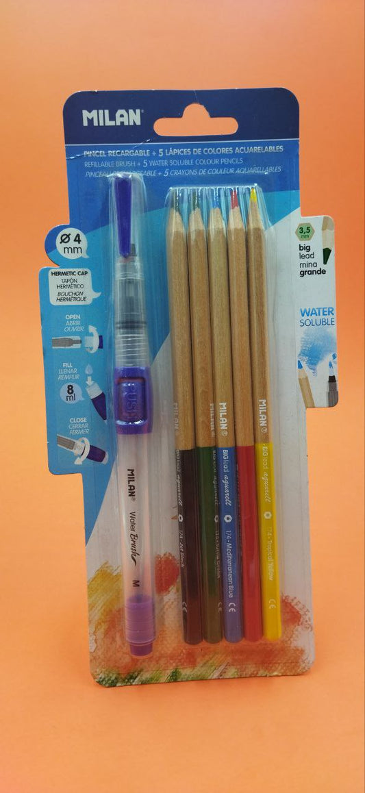 Kit crayon de COULEURS Aquarelle MILAN