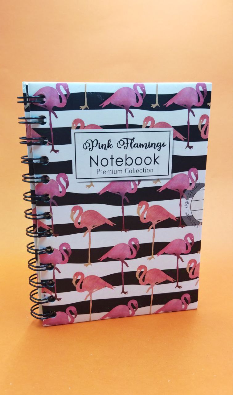 Note Book Pink Flamingo Ben Saadane B6 2625