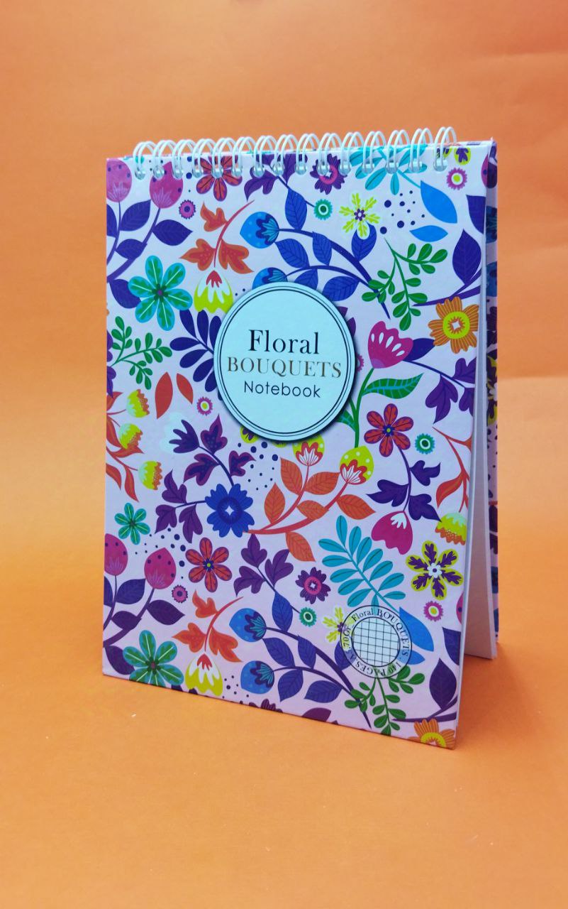 Floral Bouquets Notebook Bensaadane A5