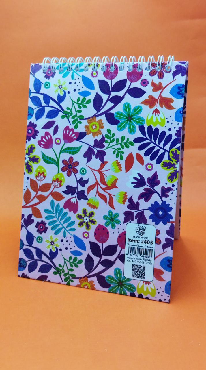 Floral Bouquets Notebook Bensaadane A5