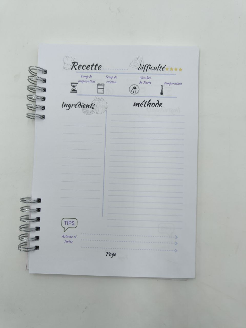 Carnet De Recettes