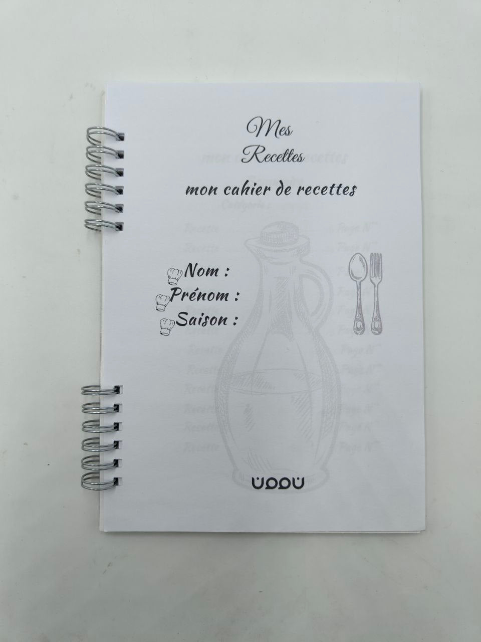 Carnet De Recettes