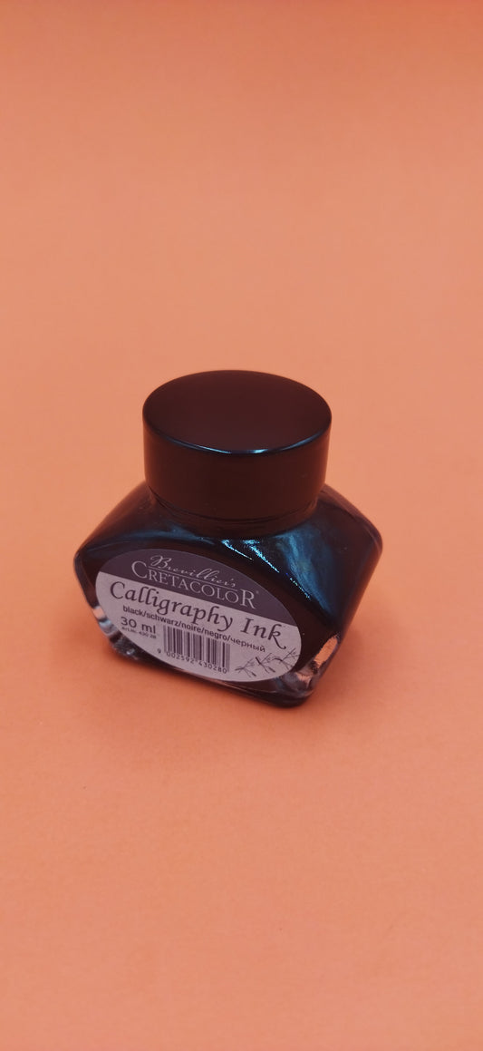 Encre Caligraphie Noir creta color