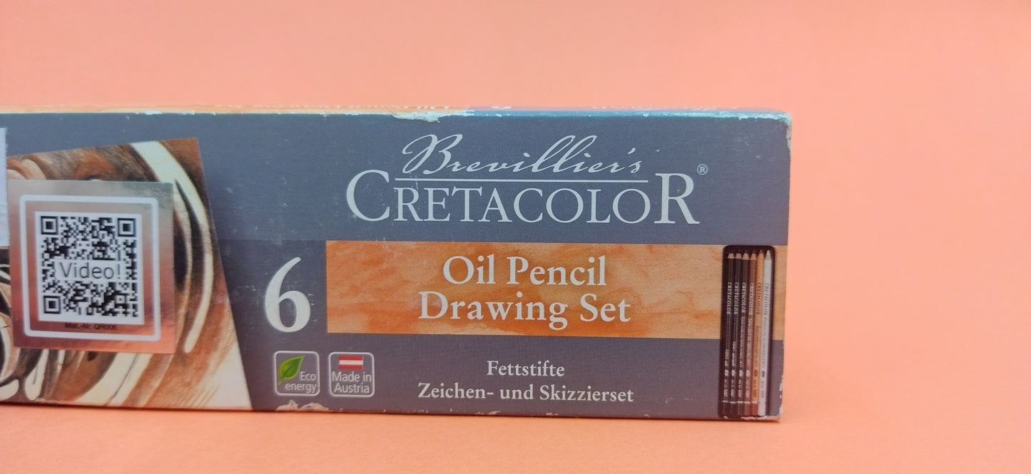 Oil pencil Drawing Set 08 Creta color