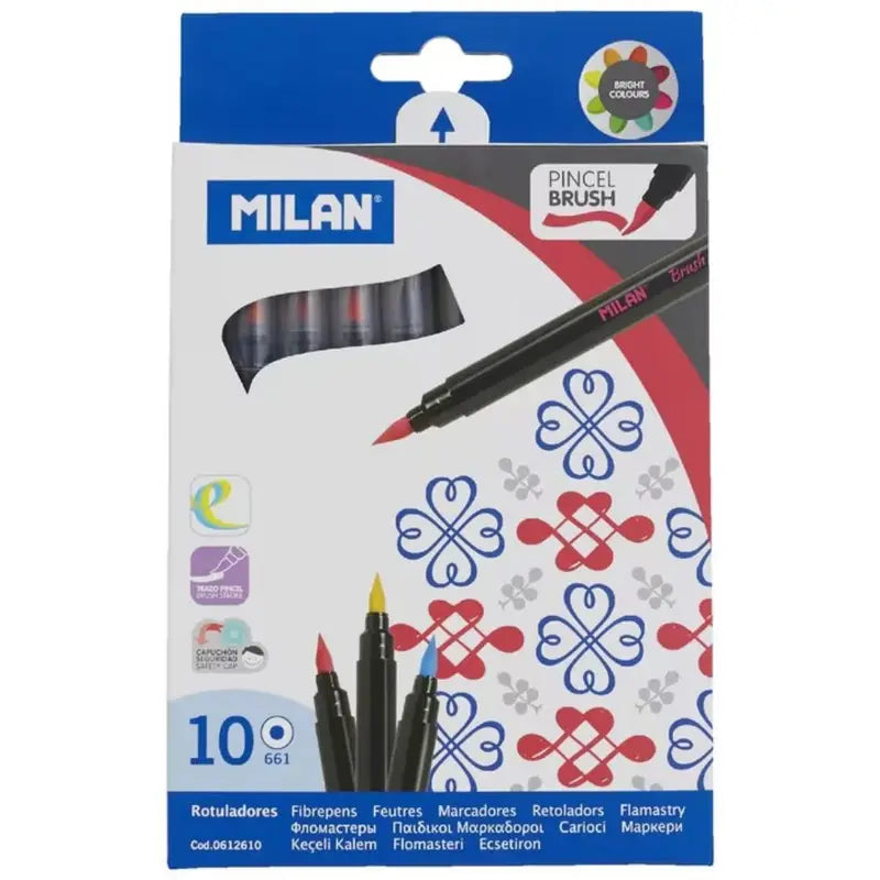 Milan brush marker 10