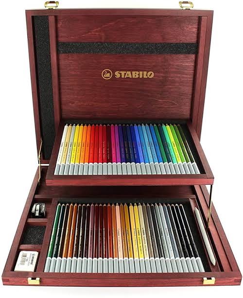 STABILO CARBOTHELLO pastel pencil set pack of 60 (multi colour)